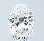5.09ct Oval Lab Grown Diamond (Colour F, Clarity VVS2, IGI Certified)