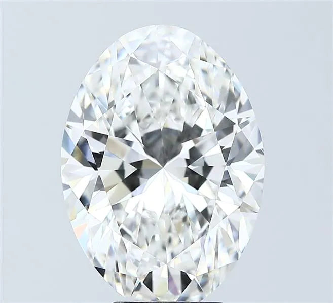 5.09ct Oval Lab Grown Diamond (Colour F, Clarity VVS2, IGI Certified)