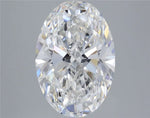 5.57ct Oval Lab Grown Diamond (Colour E, Clarity VS1, IGI Certified)