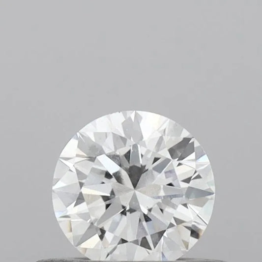 Diamante rotondo da 0,31 ct coltivato in laboratorio (colore E, purezza VS2, taglio EX, certificato IGI)