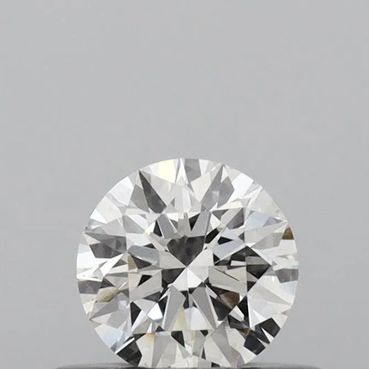 Diamante rotondo da 0,31 ct coltivato in laboratorio (colore F, purezza VS2, taglio ID, certificato IGI)