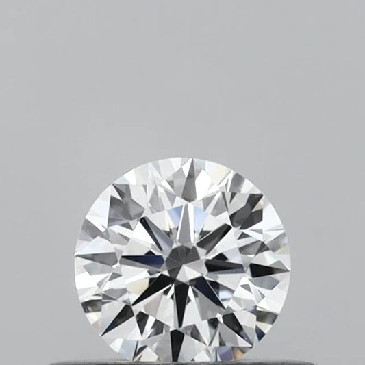 Diamante rotondo da 0,30 ct coltivato in laboratorio (colore G, purezza VVS1, taglio ID, certificato IGI)
