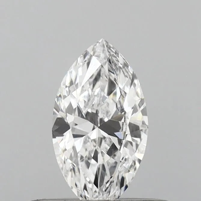 Diamante Marquise da 0,30 ct coltivato in laboratorio (colore D, purezza VS1, certificato IGI)