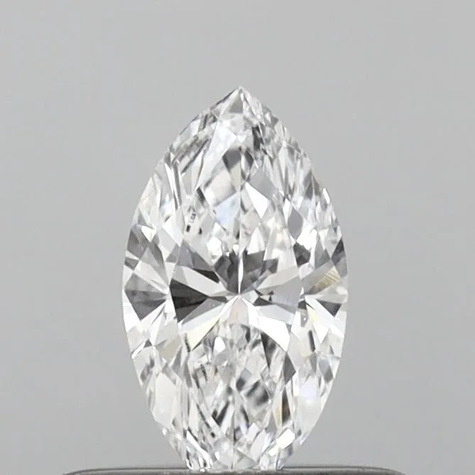 Diamante Marquise da 0,31 ct coltivato in laboratorio (colore D, purezza VS1, certificato IGI)