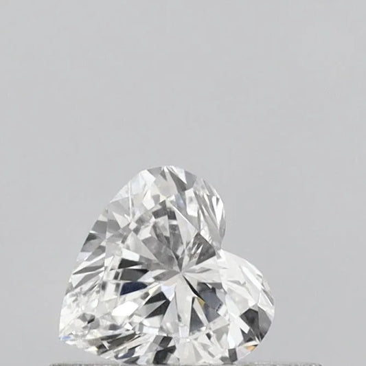 Diamante Heart Lab Grown da 0,31 ct (colore E, purezza VS1, certificato IGI)