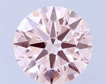 7.00ct Round Lab Grown Diamond (Colour Fancy Pink, Clarity VVS2, Cut ID, IGI Certified)