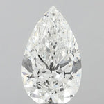 7.05ct Pear Lab Grown Diamond (Colour E, Clarity VVS2, IGI Certified)