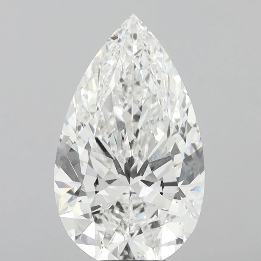7.05ct Pear Lab Grown Diamond (Colour E, Clarity VVS2, IGI Certified)