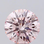 7.05ct Round Lab Grown Diamond (Colour Fancy Pink, Clarity VS1, Cut ID, IGI Certified)