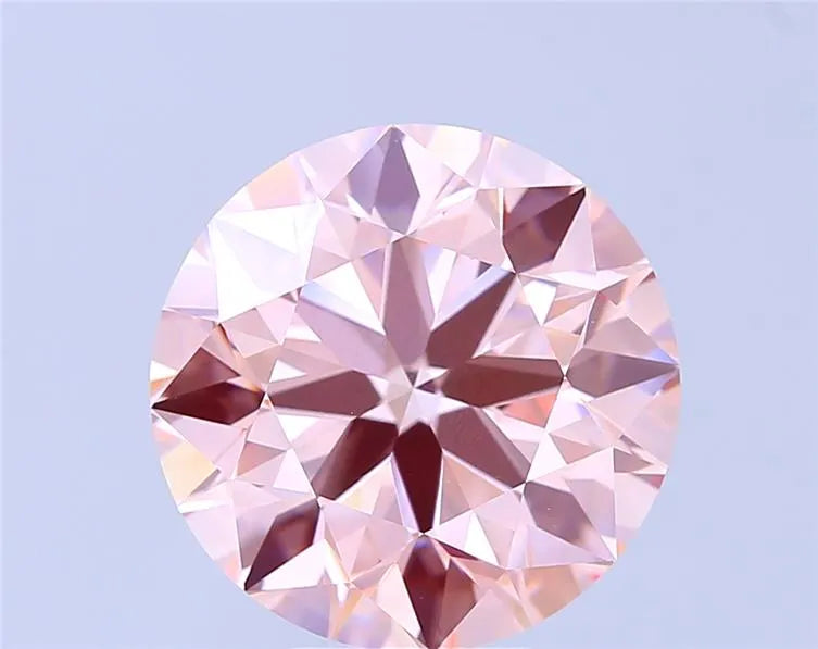 7.93ct Round Lab Grown Diamond (Colour Fancy Intense Pink, Clarity VVS2, Cut ID, IGI Certified)