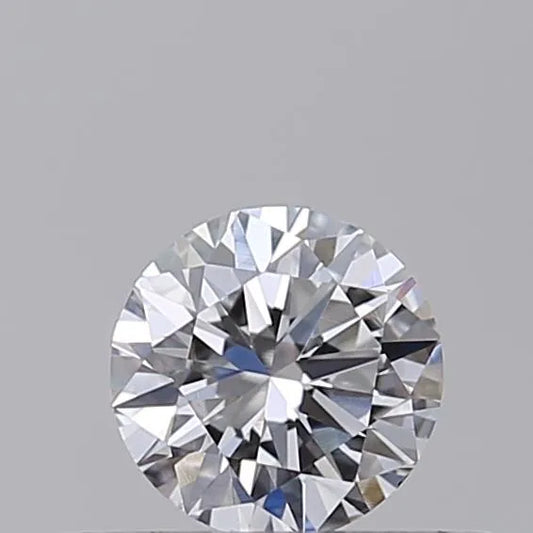Diamante rotondo da 0,32 ct coltivato in laboratorio (colore D, purezza VS1, taglio EX, certificato IGI)
