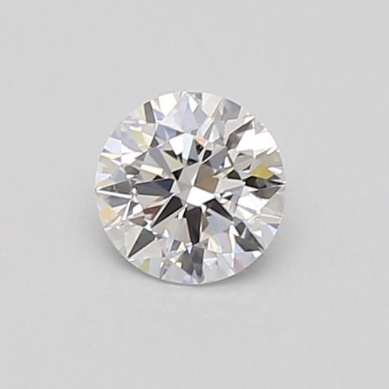Diamante rotondo da 0,30 ct coltivato in laboratorio (colore D, purezza VVS2, taglio EX, IGI)